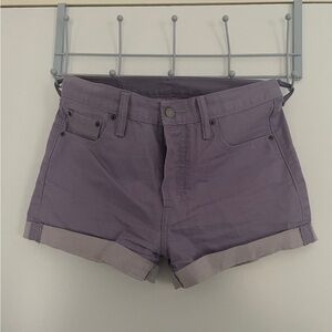 Purple Levi’s Shorts